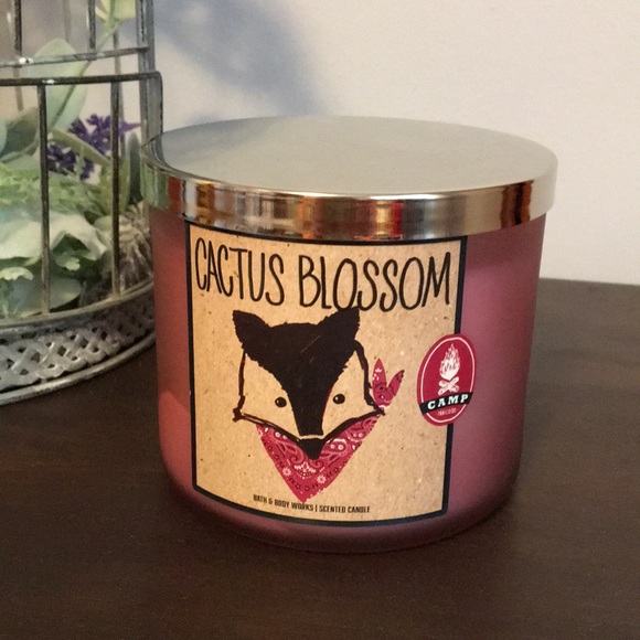 Bath & Body Works Other - 💥HP💥NWT Cactus Blossom 3 wick candle Bath & Body Works Other - 💥HP💥NWT Cactus Blossom 3 wick candle